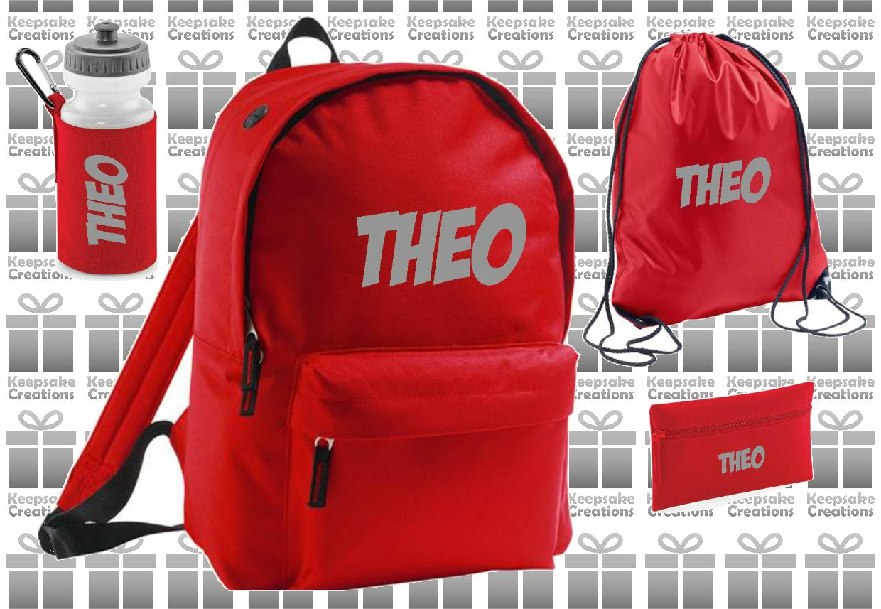 Personalised SUPERHERO Design School Accessories Bundle #2