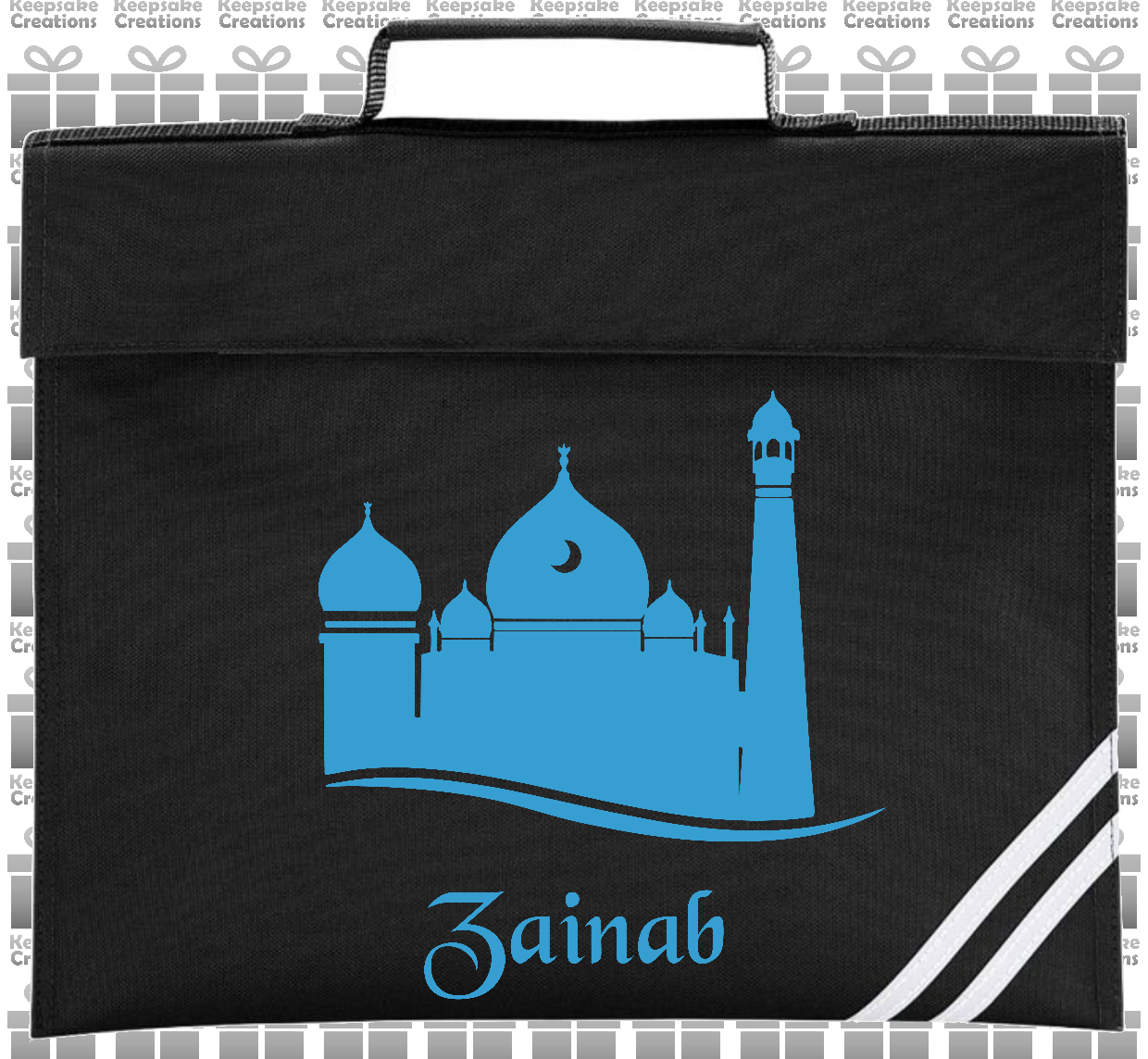 Personalised Mosque/Madrasa Book Bag #Design 1