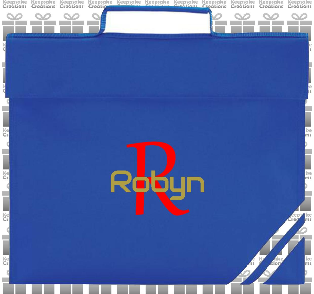 Personalised Monogram STANDARD Design Book Bag
