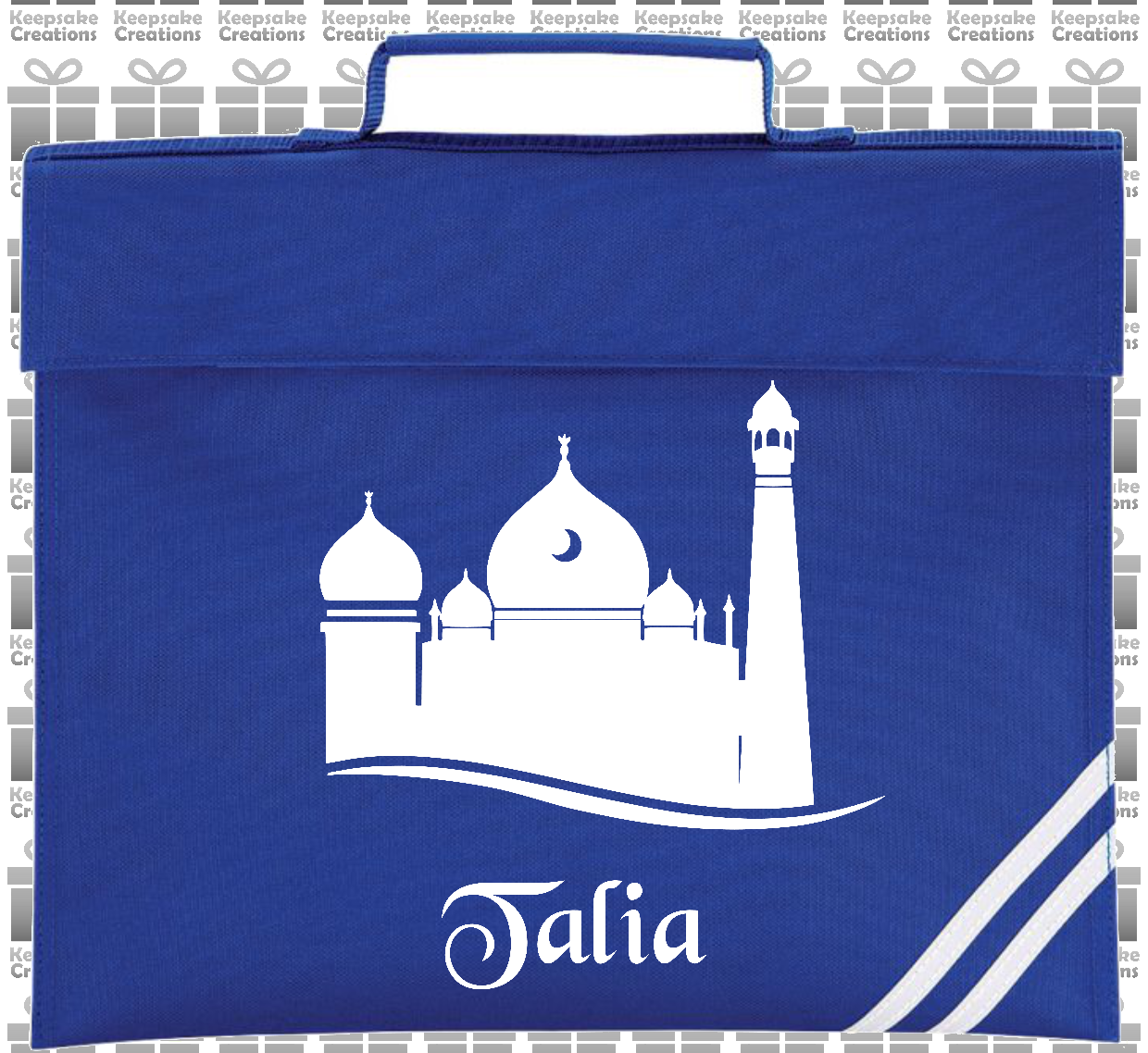 Personalised Mosque/Madrasa Book Bag #Design 1