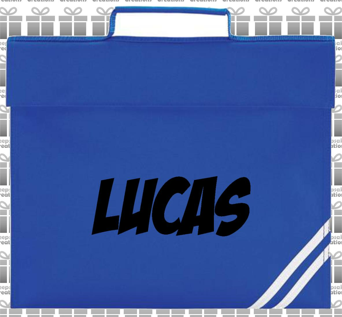 Personalised SUPERHERO Design Book Bag