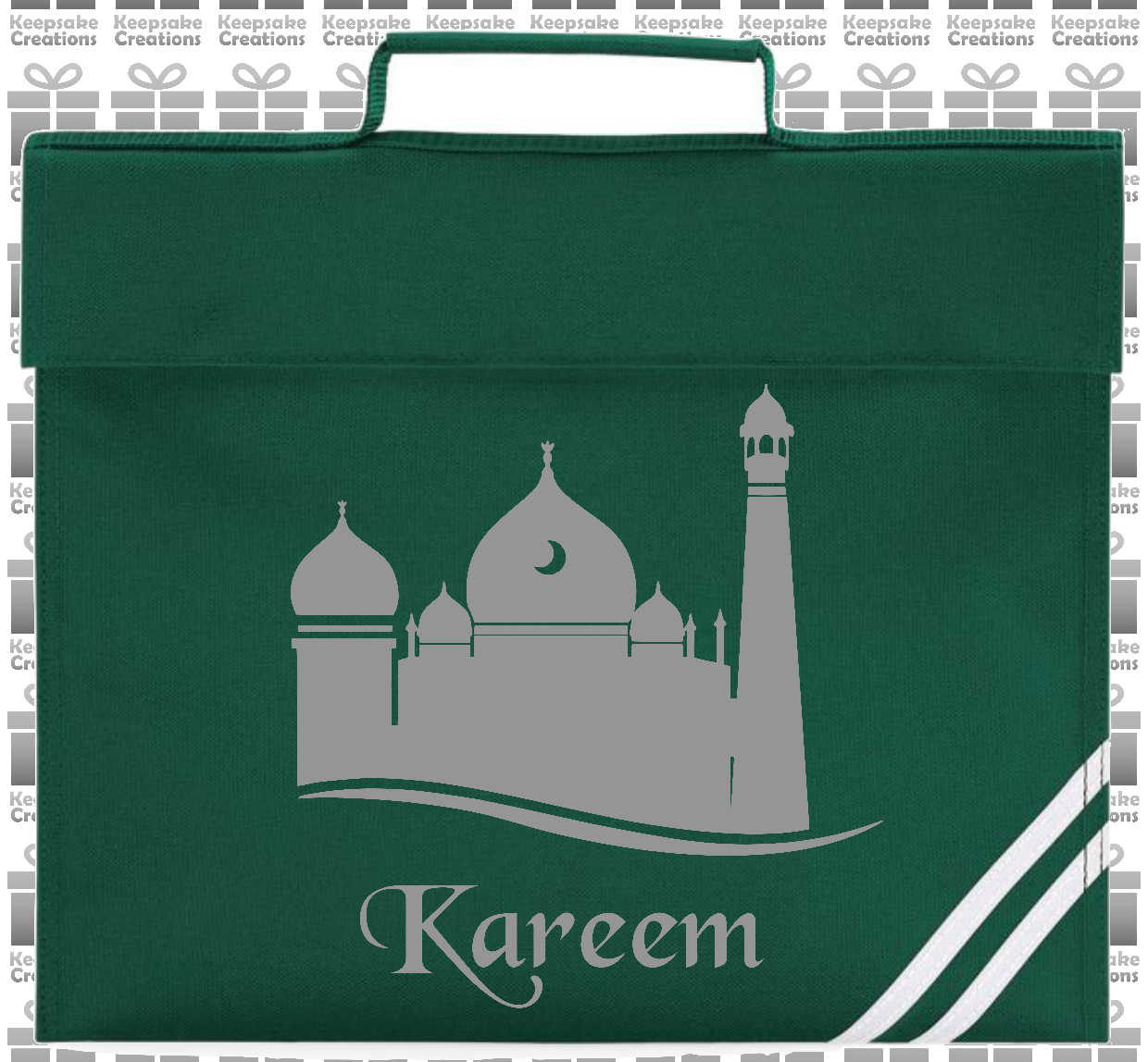 Personalised Mosque/Madrasa Book Bag #Design 1