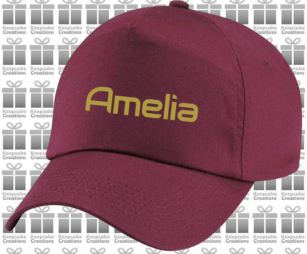Personalised Adults Standard Baseball Cap