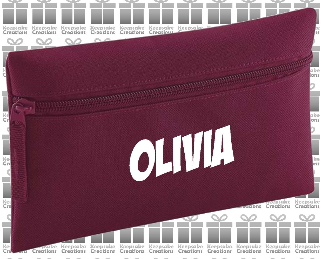 Personalised SUPERHERO Design Pencil Case