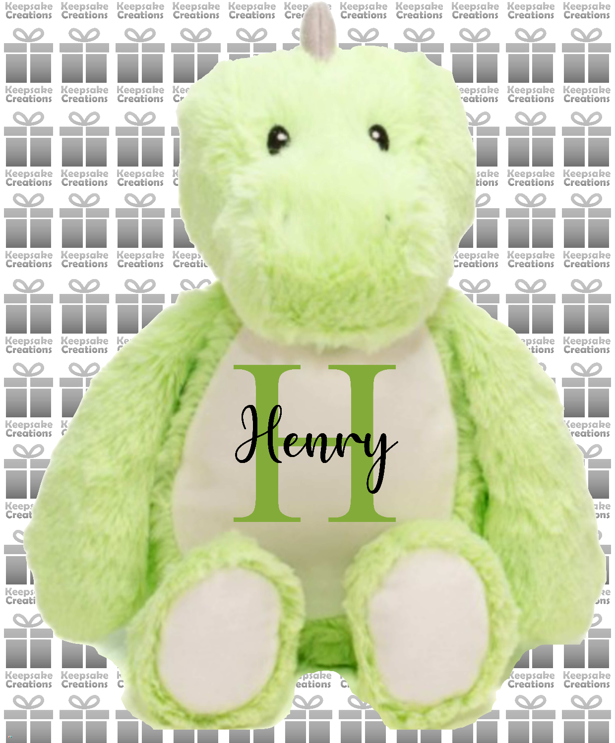 Personalised Monogram Plush Toys