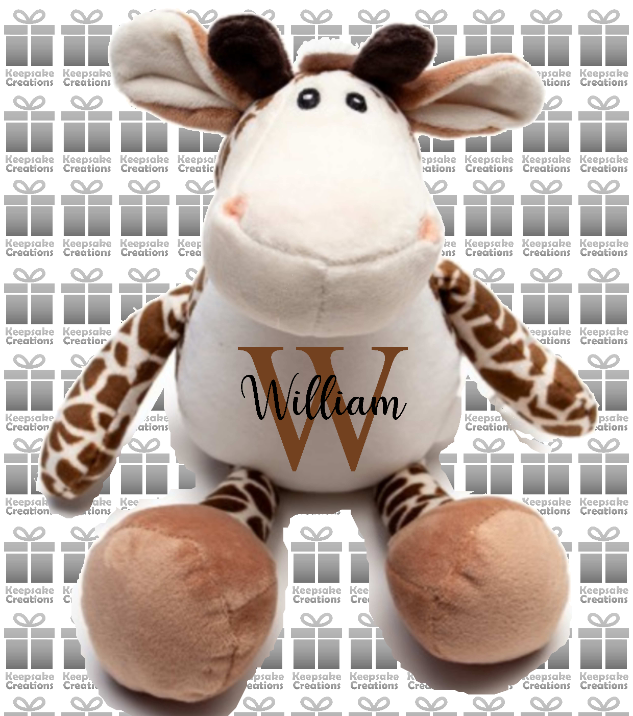 Personalised Monogram Plush Toys