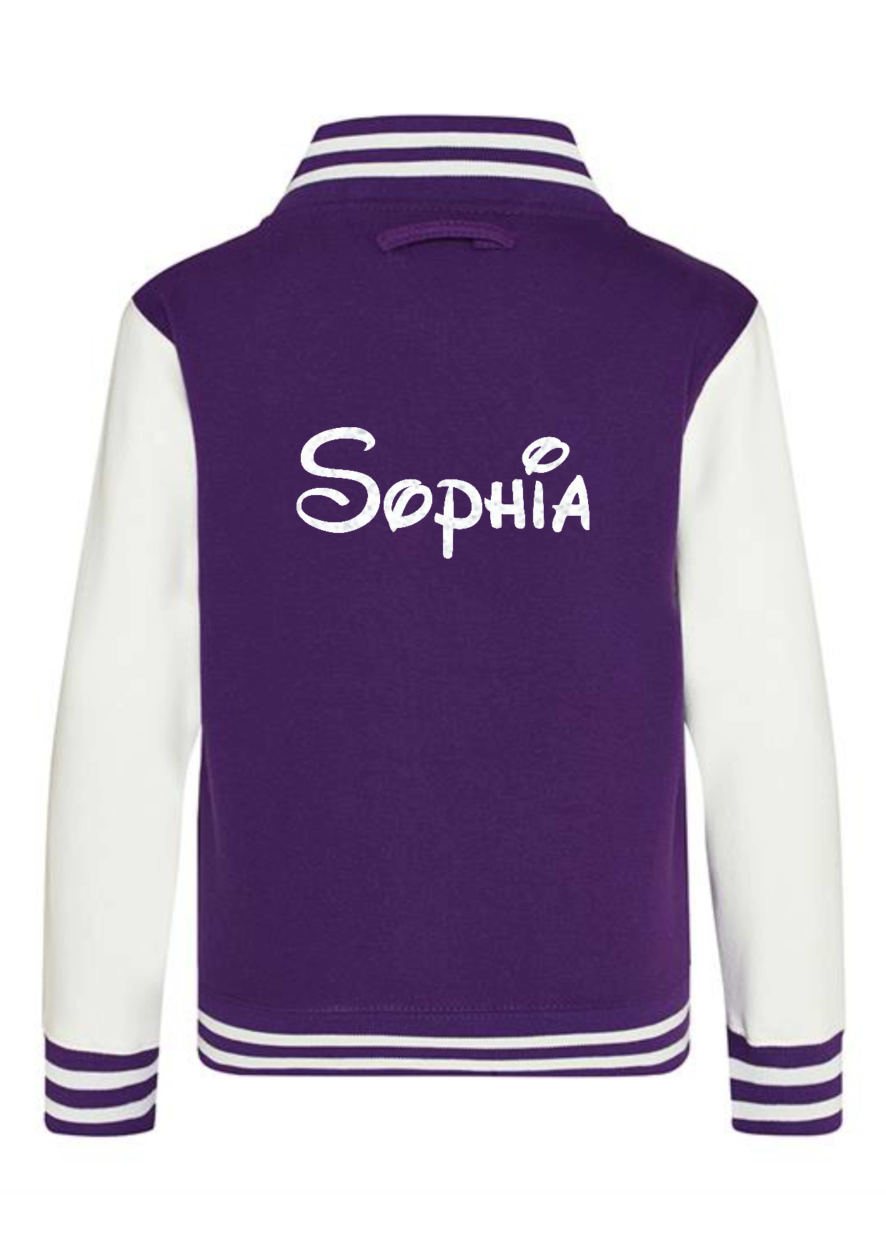 Personalised Unisex Varsity College Jackets - Disney Design - #W