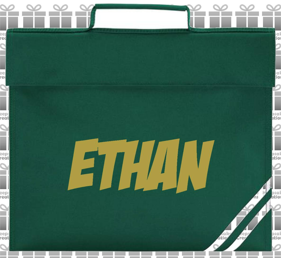Personalised SUPERHERO Design Book Bag