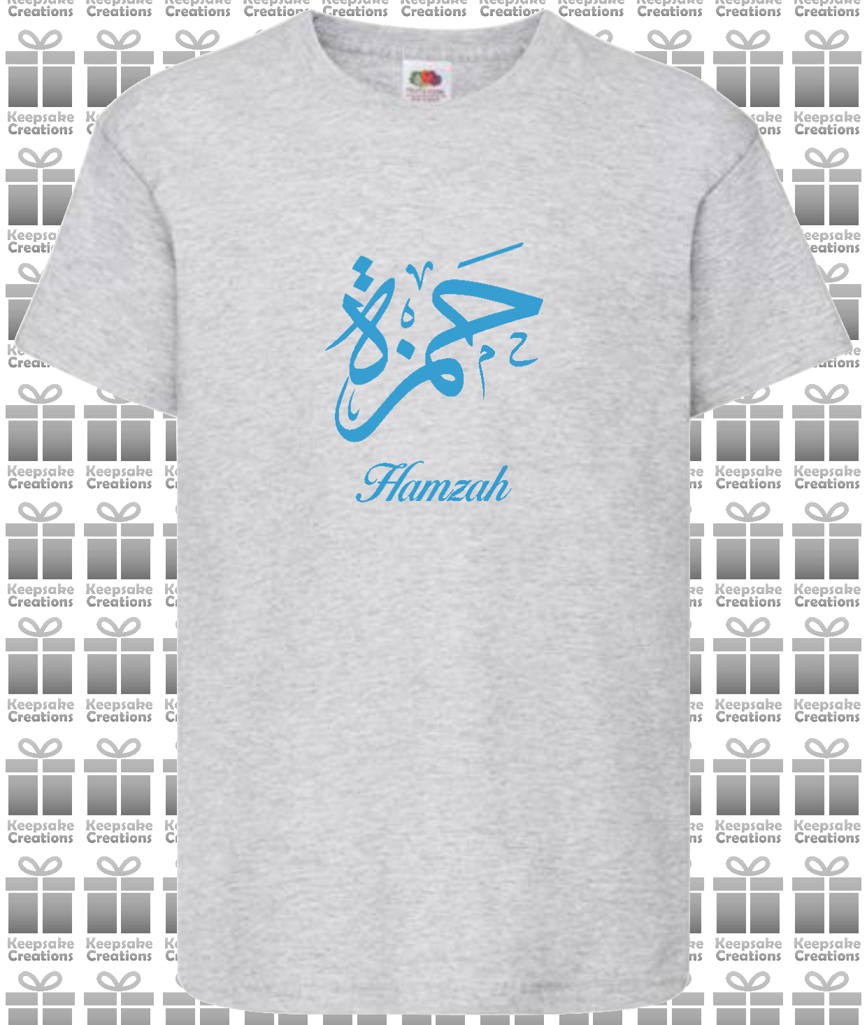 Personalised Kids Arabic Calligraphy T-shirt #BGY
