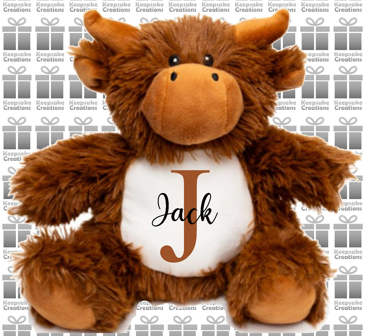 Personalised Monogram Plush Toys