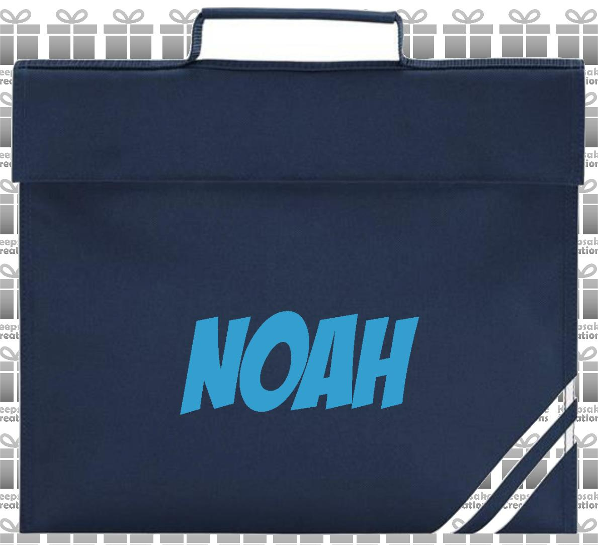Personalised SUPERHERO Design Book Bag