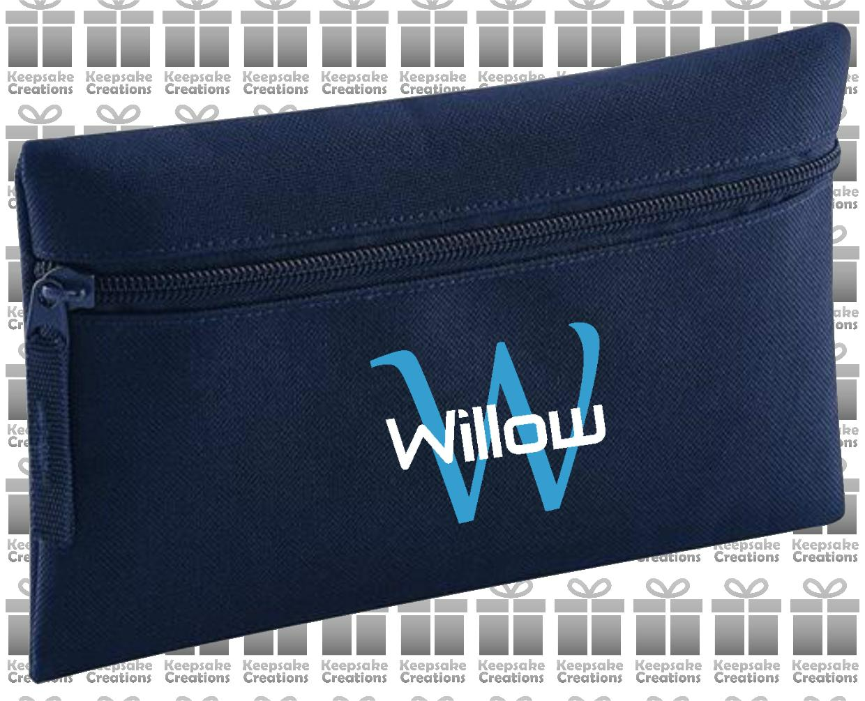 Personalised Monogram STANDARD Design Pencil Case