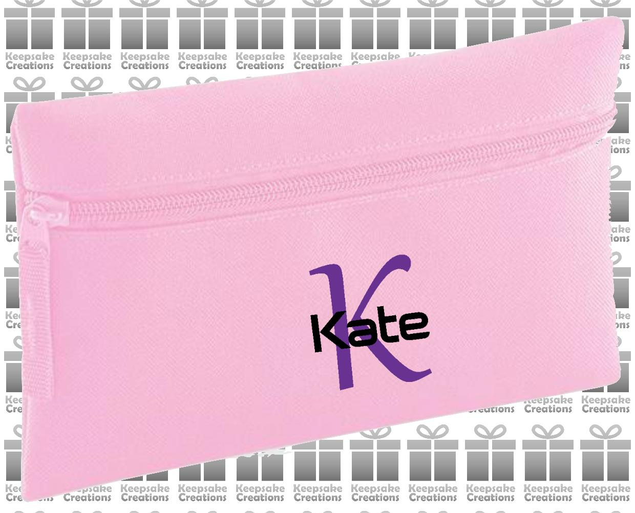 Personalised Monogram STANDARD Design Pencil Case