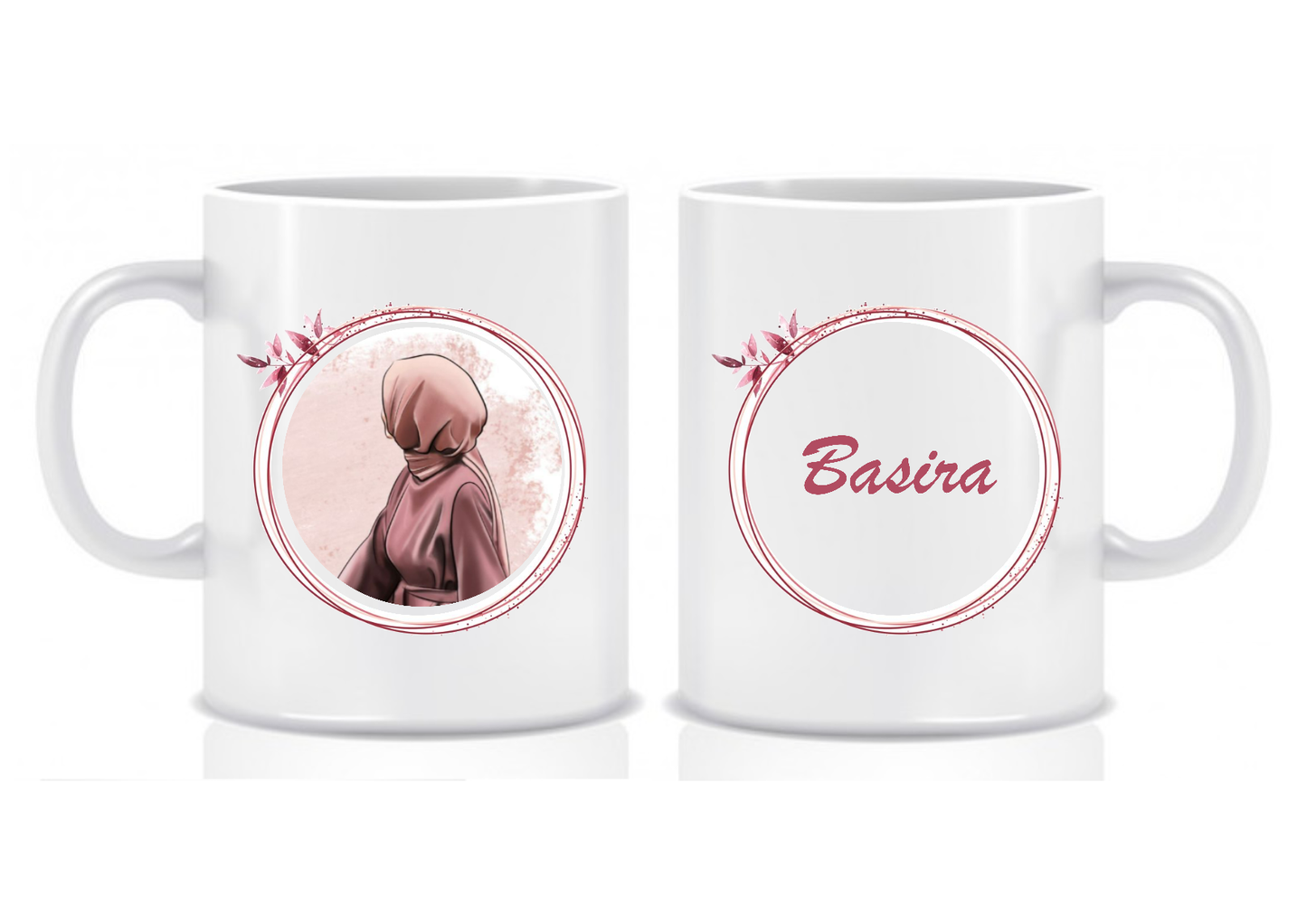 *NEW DESIGN* Personalised Animated Hijabi Mugs