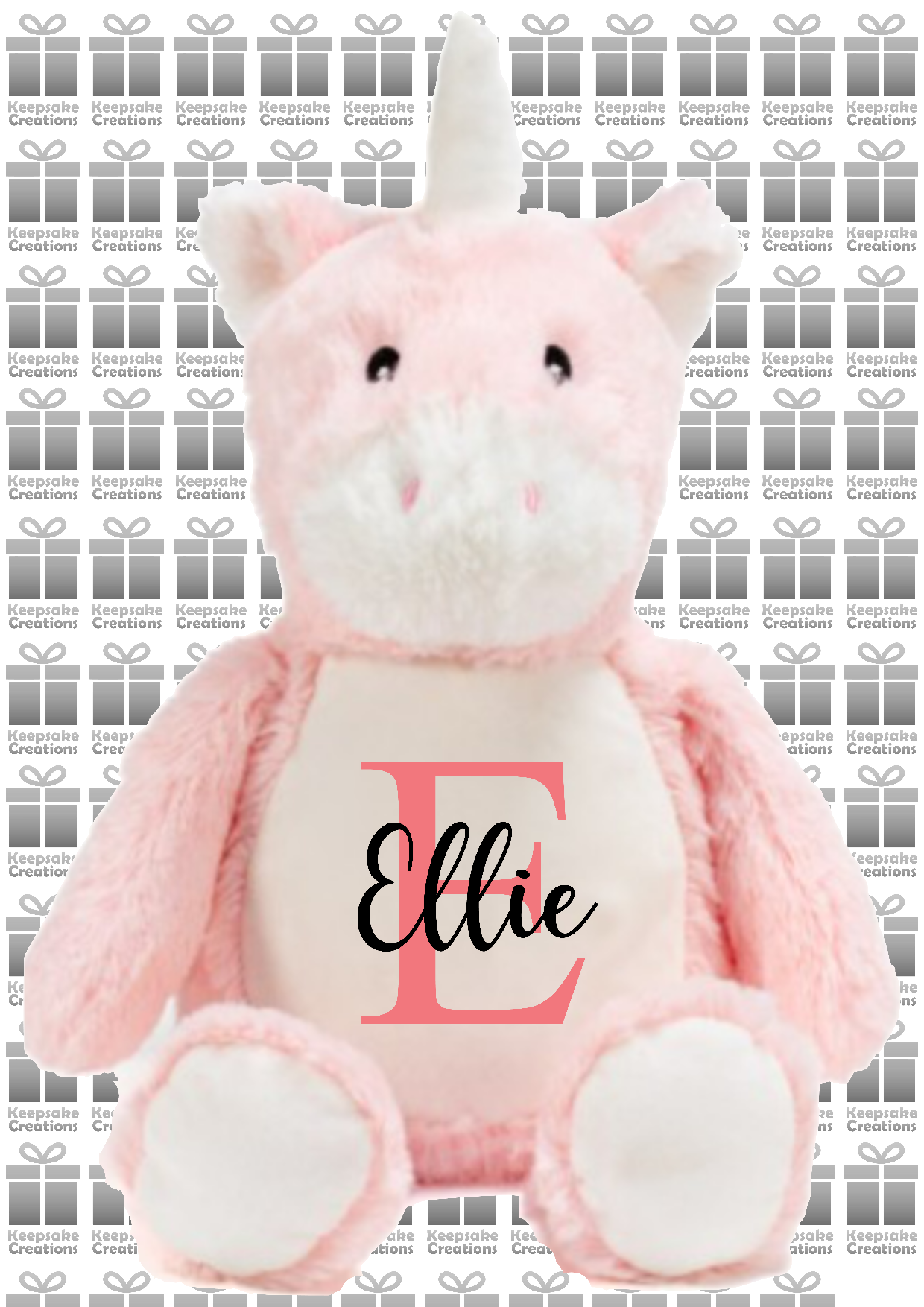 Personalised Monogram Plush Toys
