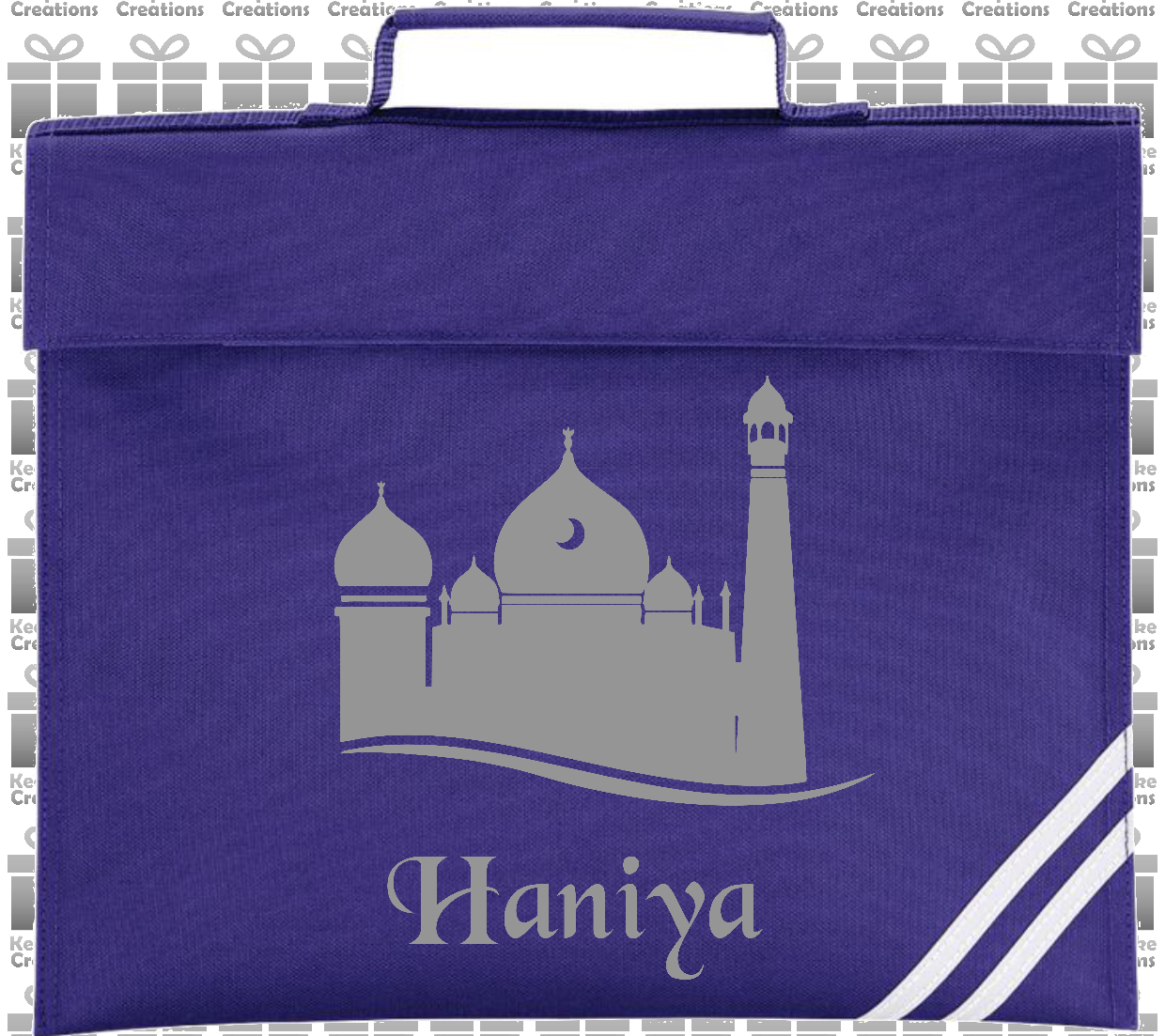 Personalised Mosque/Madrasa Book Bag #Design 1