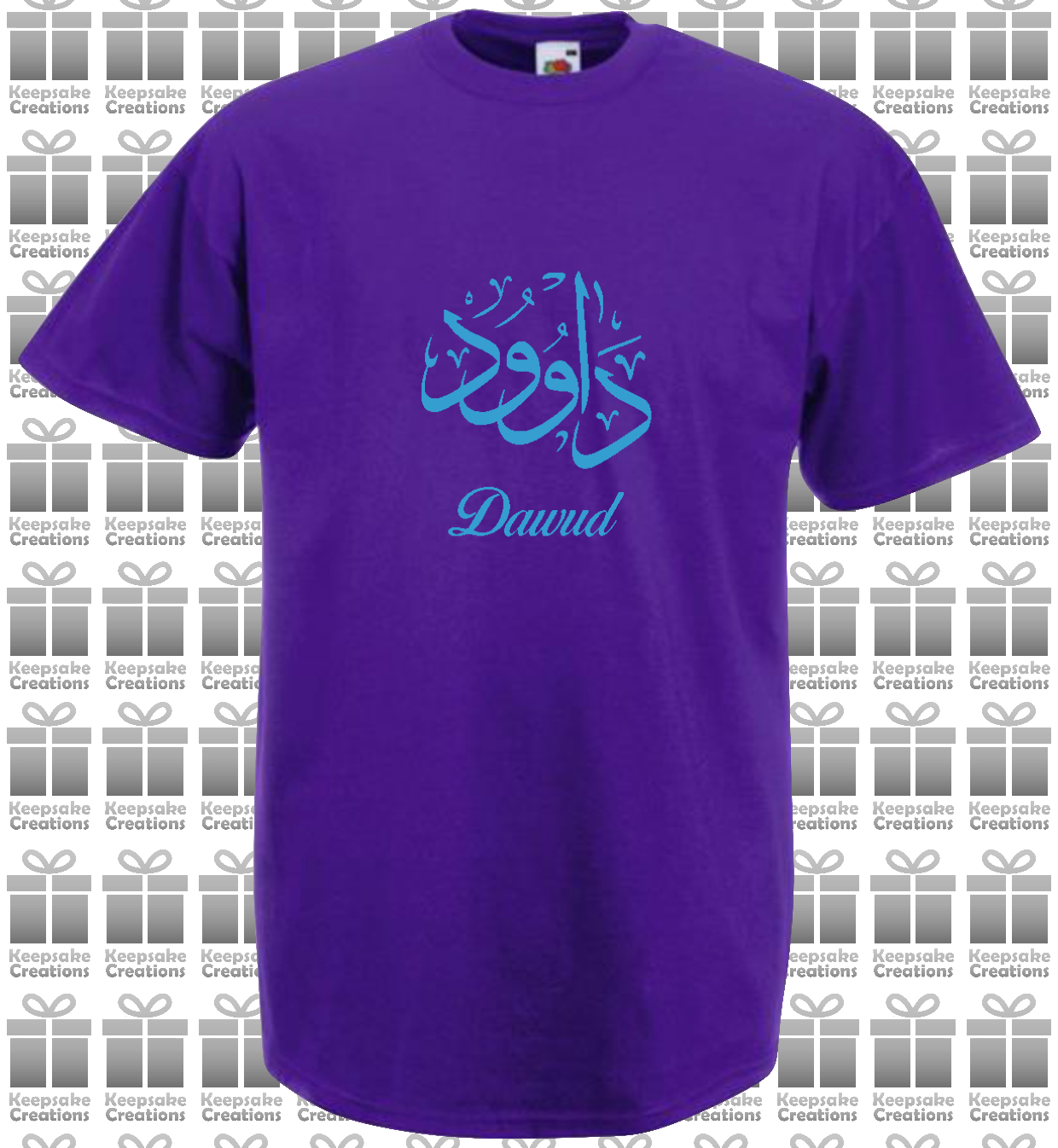 Personalised Unisex Standard Arabic Calligraphy T-shirt #GP
