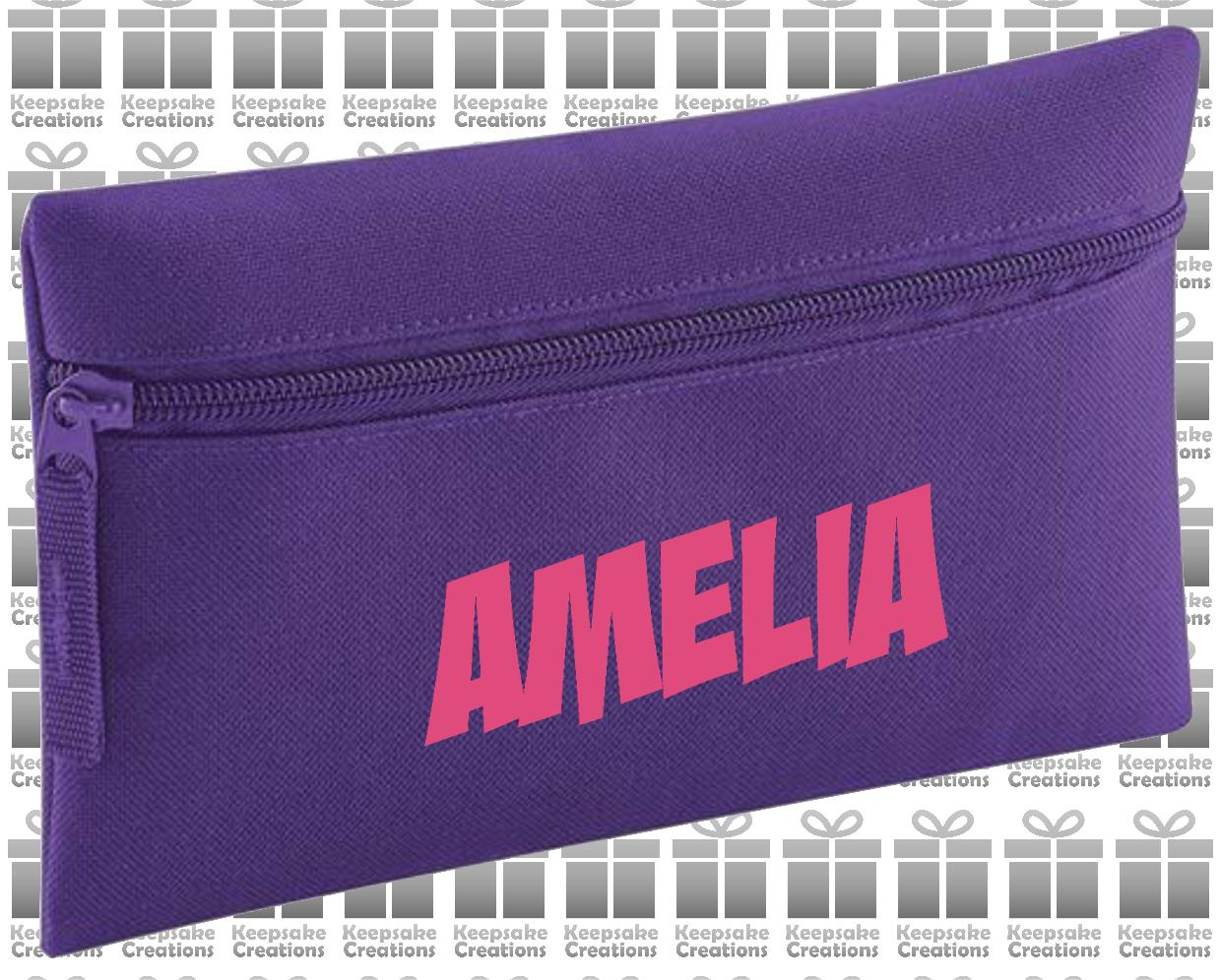 Personalised SUPERHERO Design Pencil Case