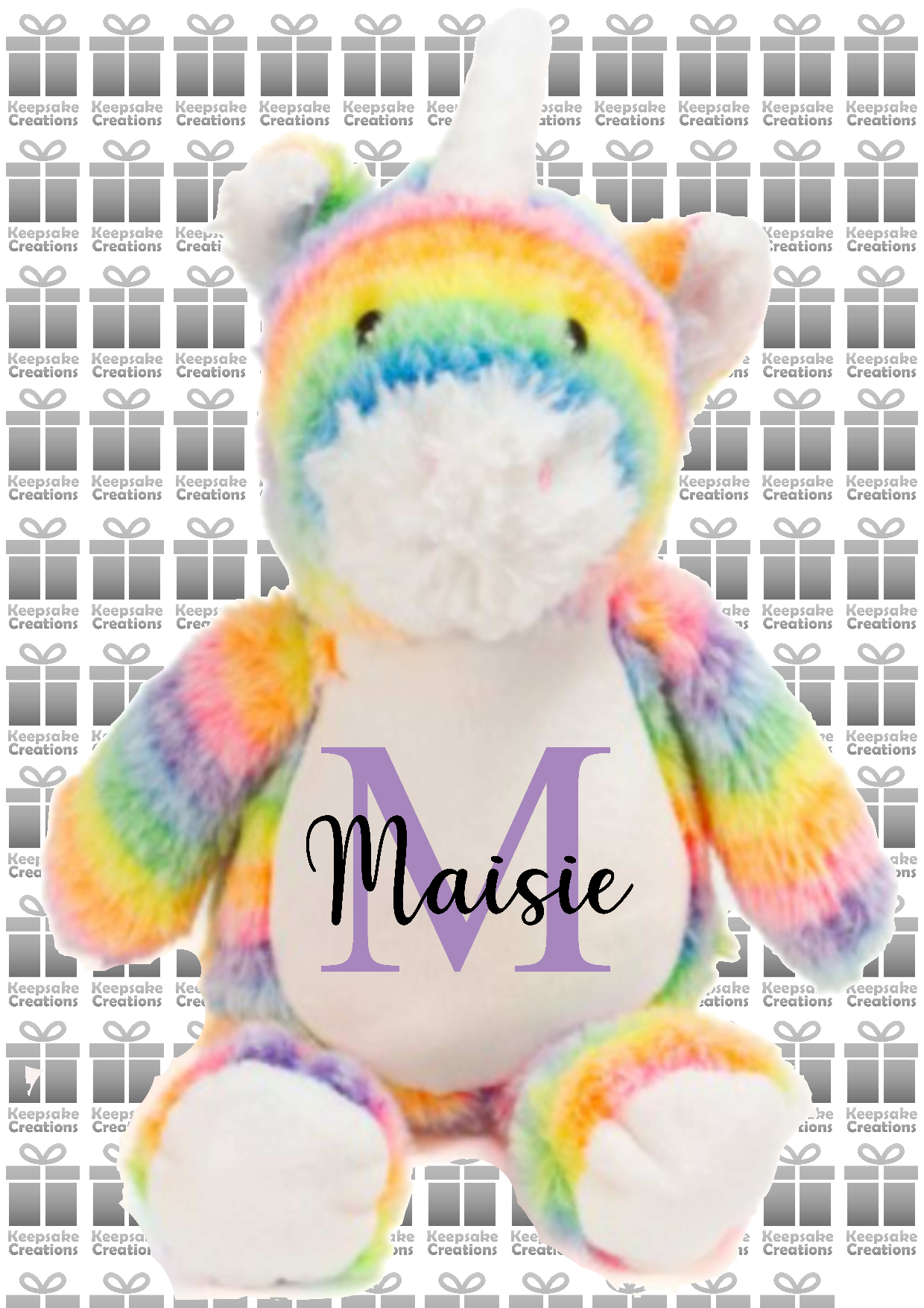Personalised Monogram Plush Toys