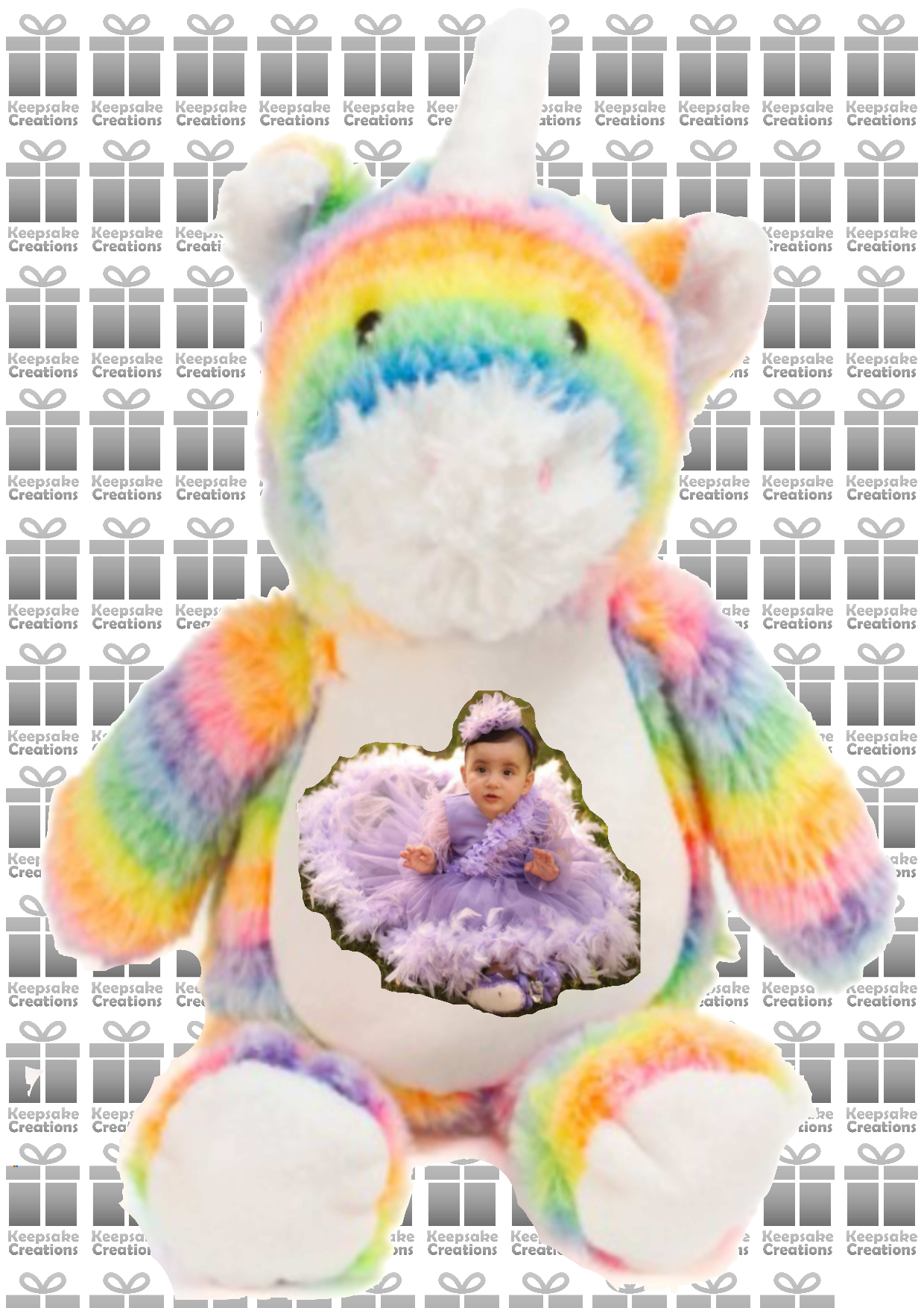 Personalised Photo Plush Toy