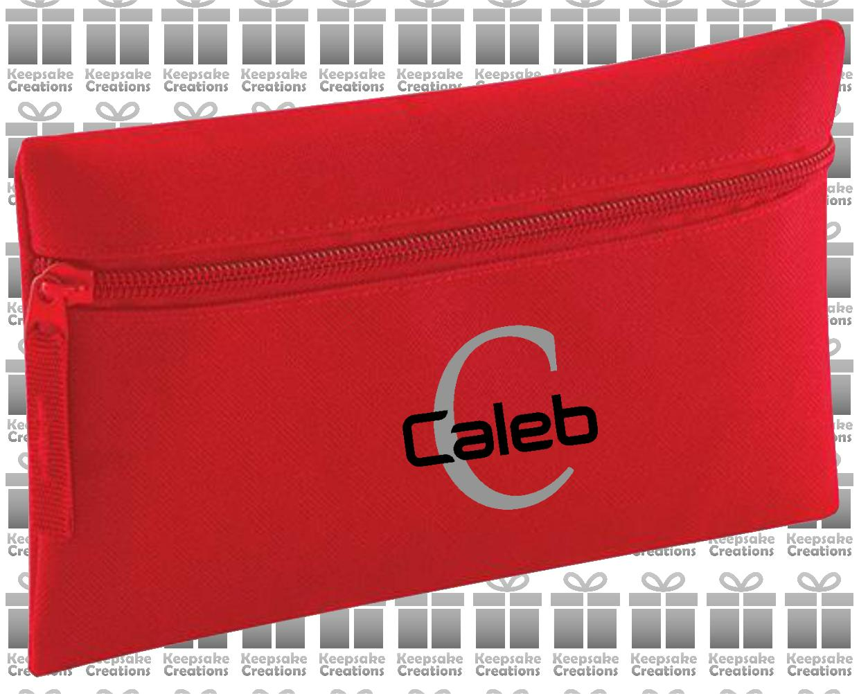 Personalised Monogram STANDARD Design Pencil Case