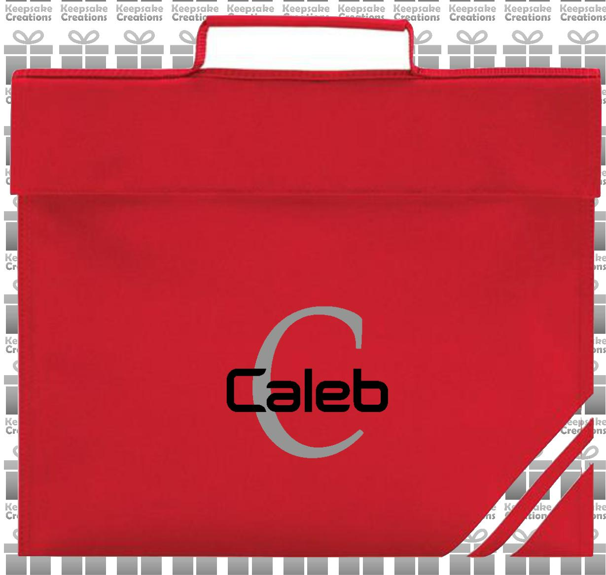 Personalised Monogram STANDARD Design Book Bag
