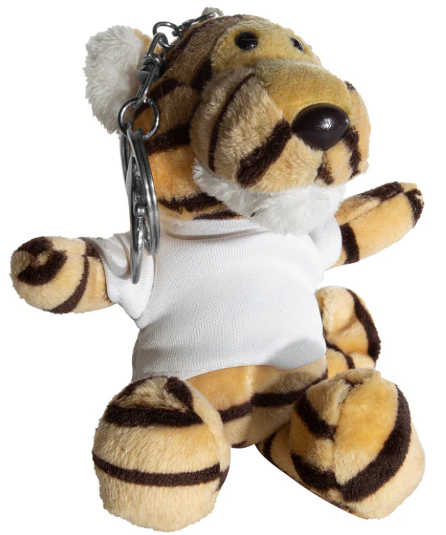 Personalised Animal Plushie Keyrings Toys