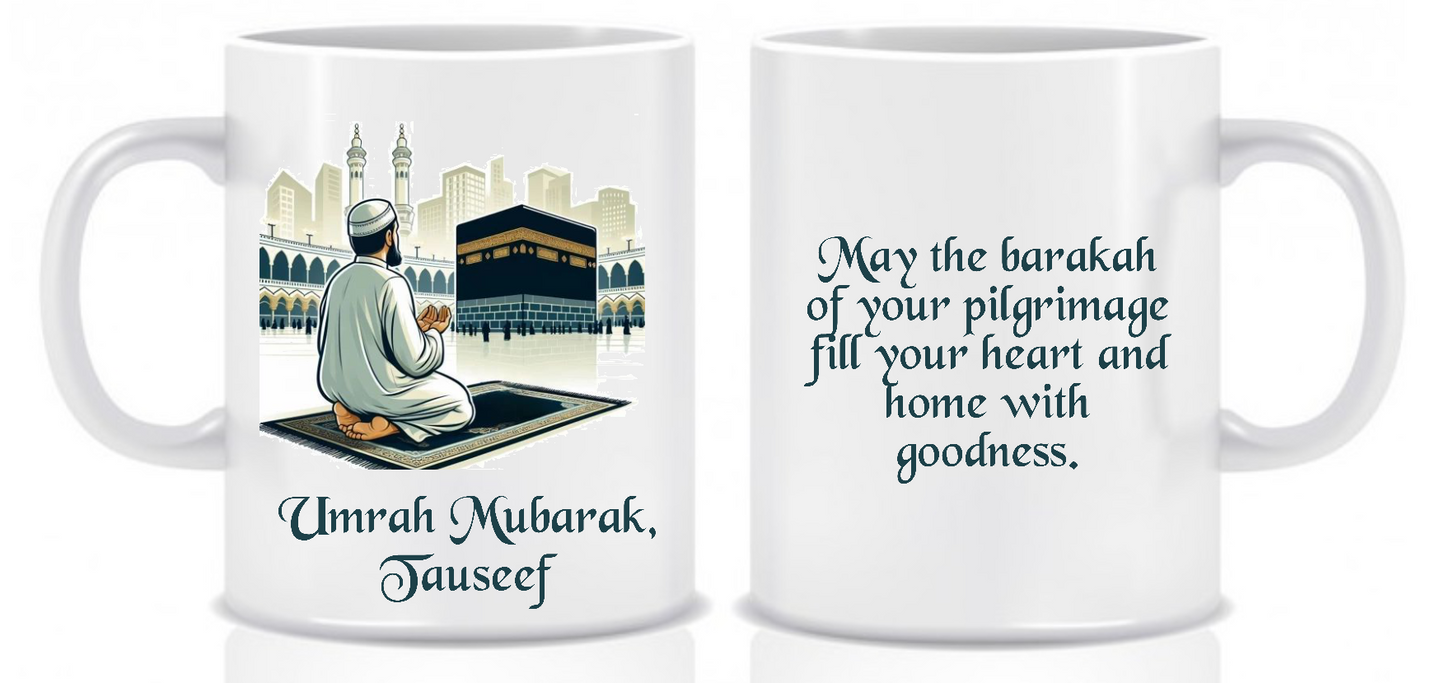 Umrah Mubarak Mug Islamic Gift