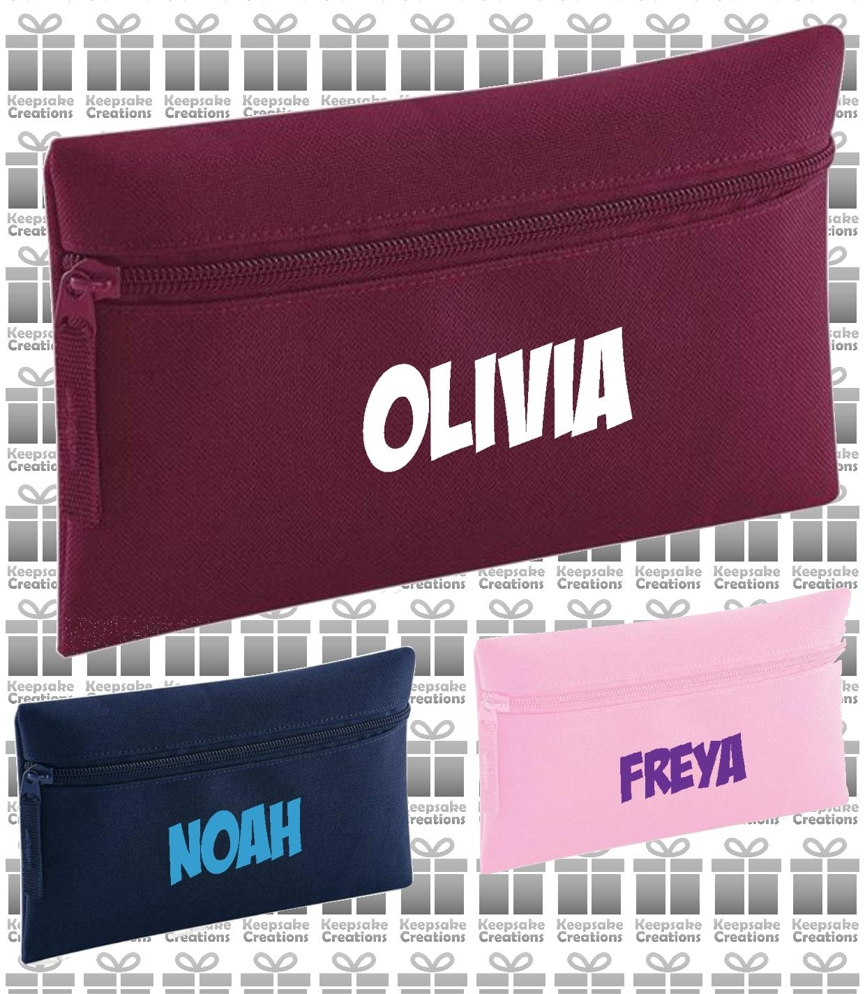 Personalised SUPERHERO Design Pencil Case