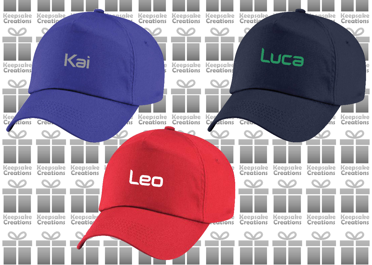Personalised Kids Standard Baseball Cap