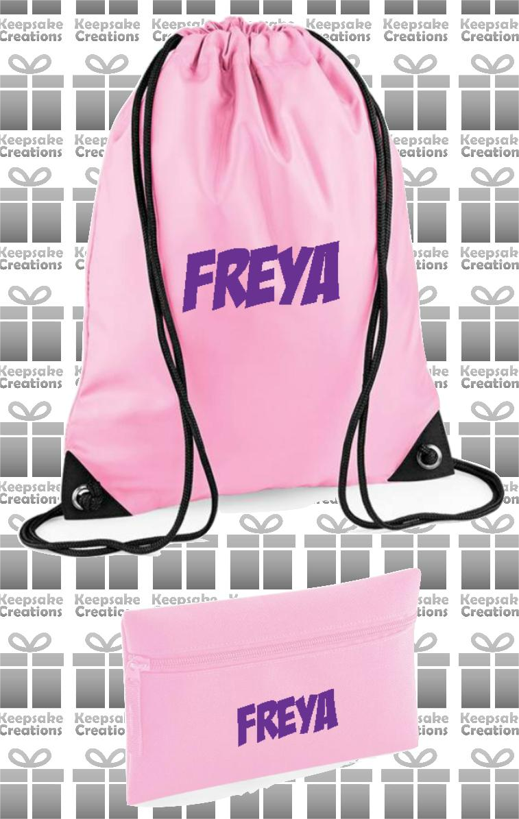 Personalised SUPERHERO Design School Accessories Bundle #4
