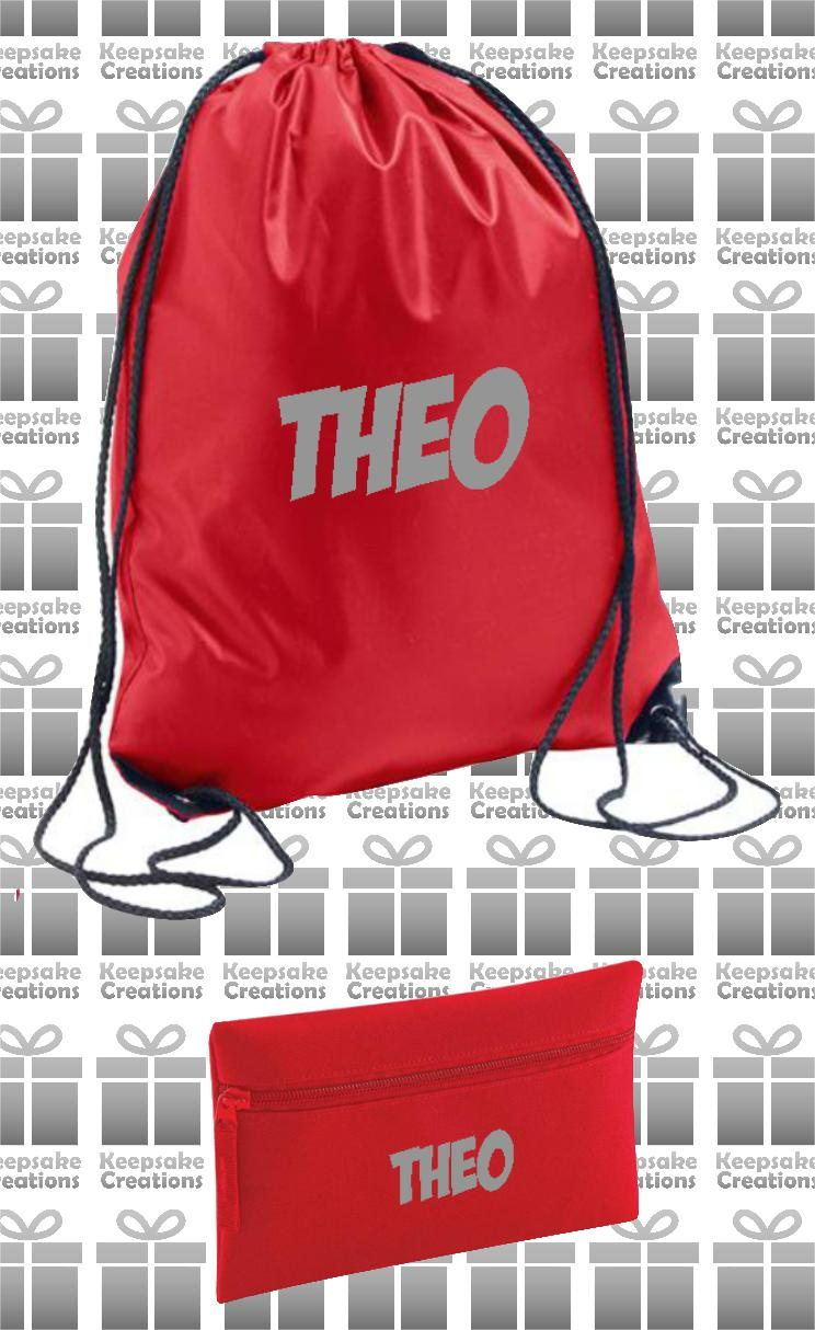 Personalised SUPERHERO Design School Accessories Bundle #4
