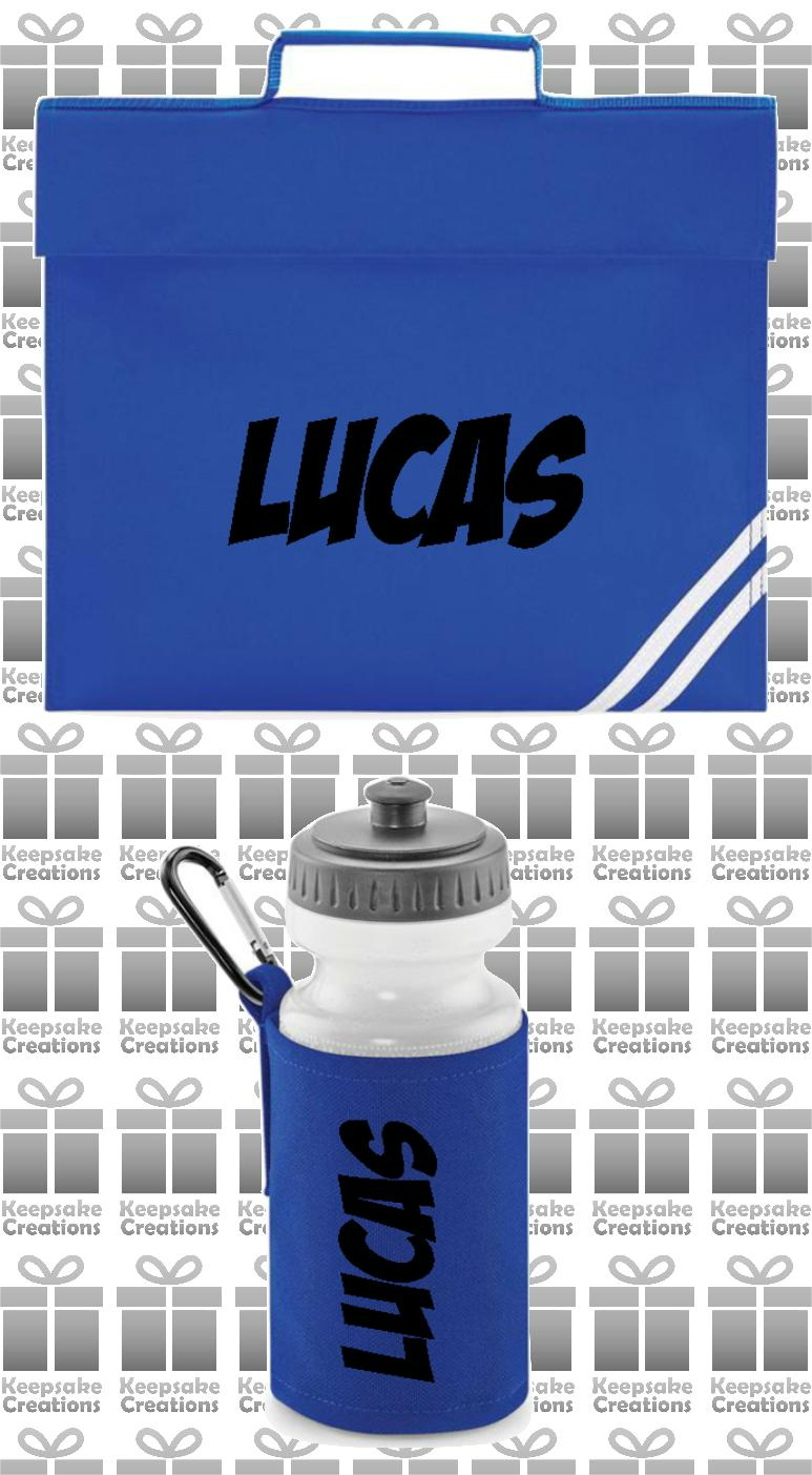 Personalised SUPERHERO Design School Accessories Bundle #6