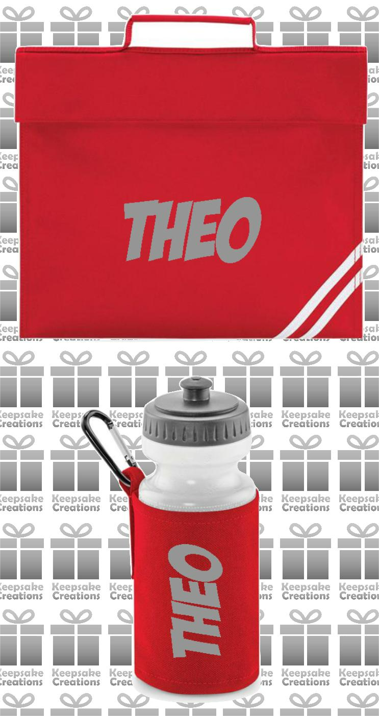 Personalised SUPERHERO Design School Accessories Bundle #6