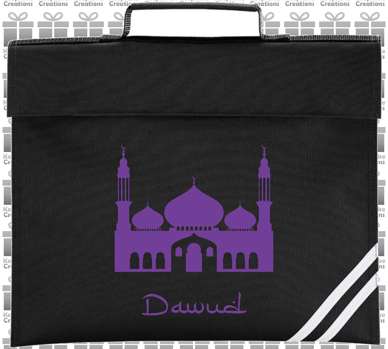 Personalised Mosque/Madrasa Book Bag #Design 2