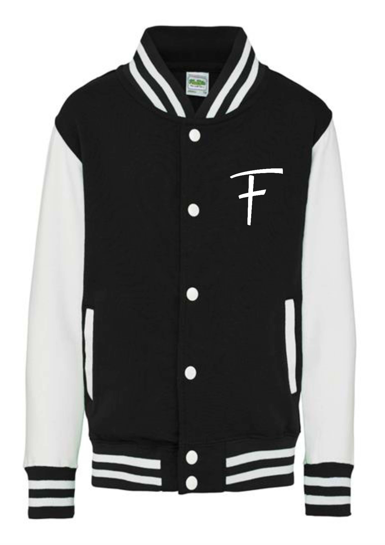 Personalised Kids Varsity College Jacket - Arabic Design - #W
