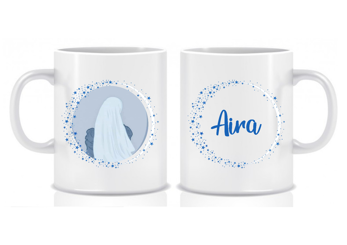 *NEW DESIGN* Personalised Animated Hijabi Mugs