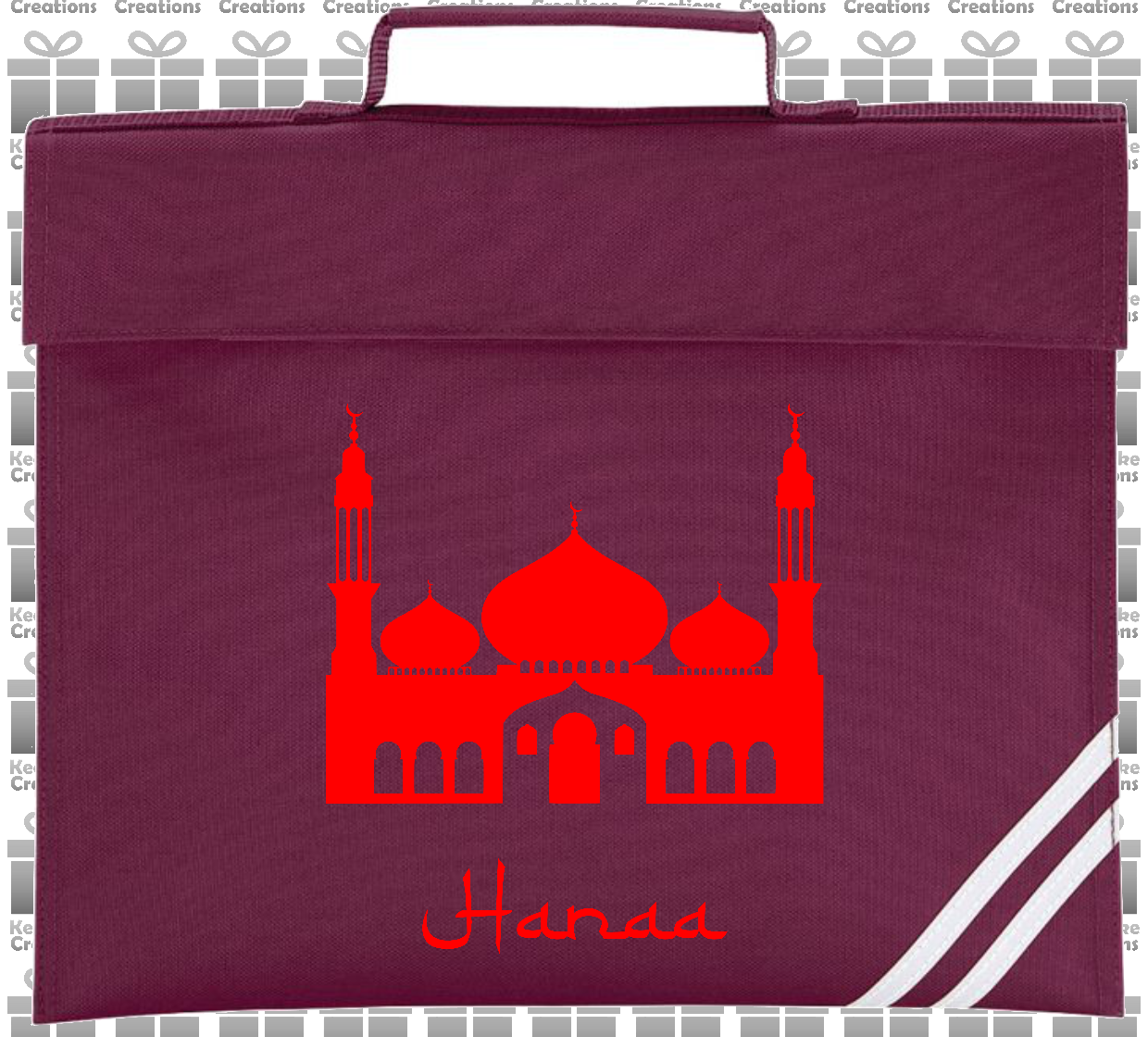 Personalised Mosque/Madrasa Book Bag #Design 2