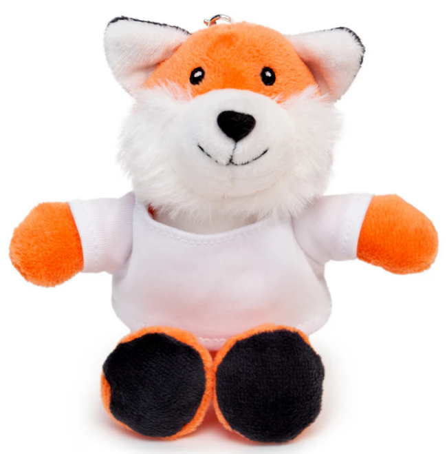 Personalised Animal Plushie Keyrings Toys