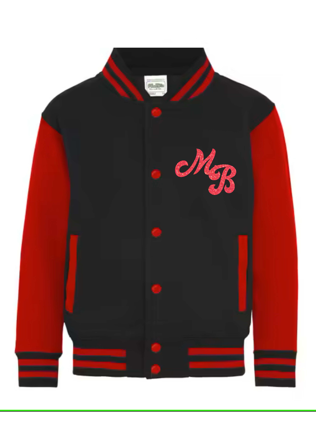 Personalised Kids Varsity College Jackets - Swash Designs - #RS