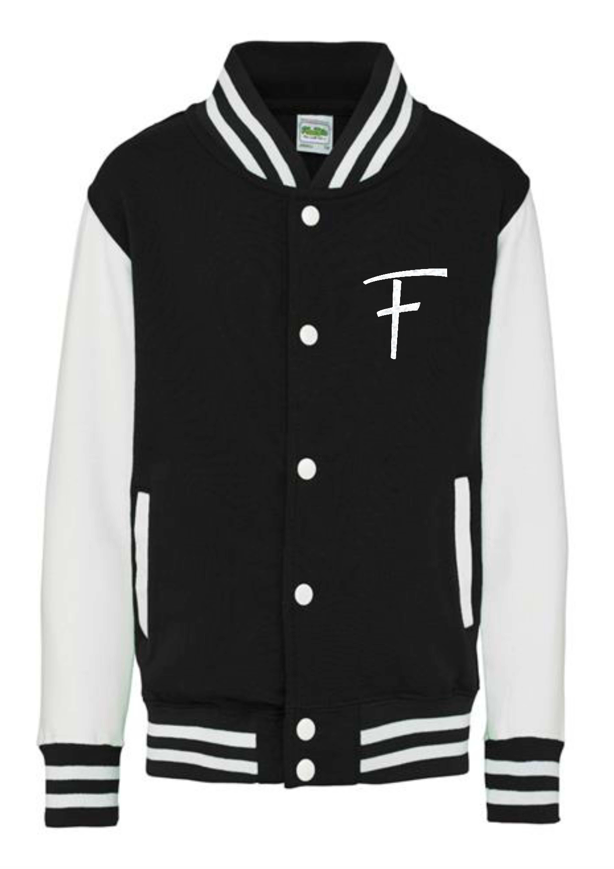Personalised Kids Varsity College Jacket - Arabic Design - #W