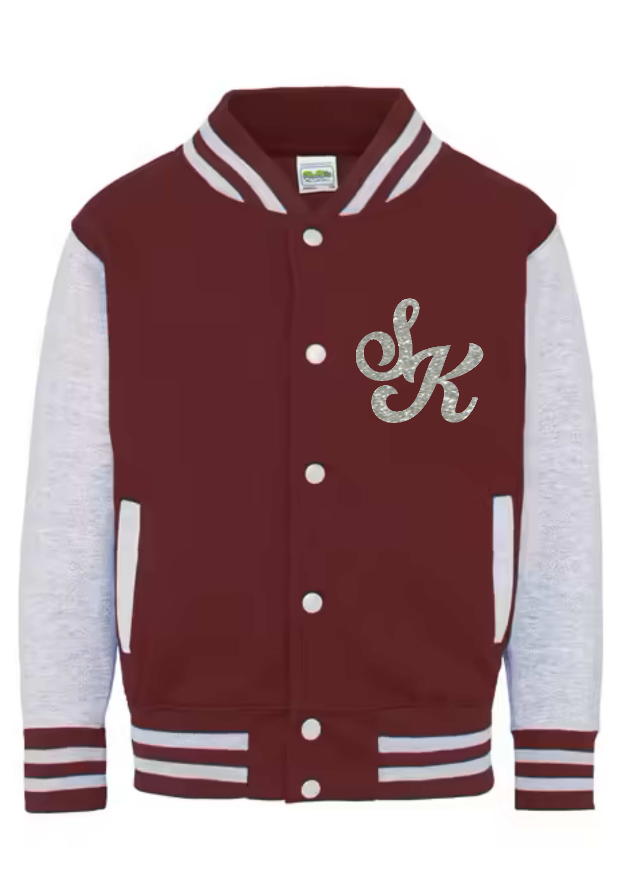 Personalised Kids Varsity College Jackets - Swash Designs - #RS