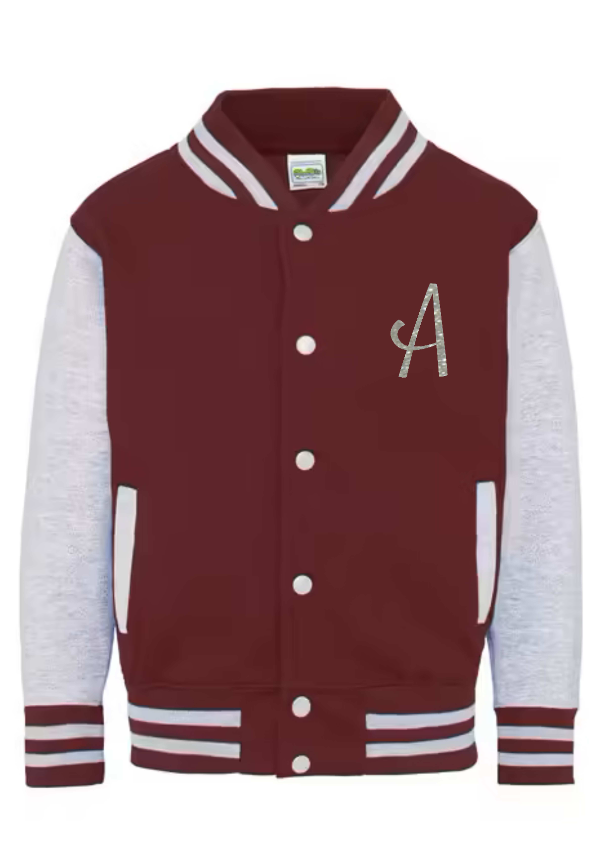 Personalised Kids Varsity College Jackets - Arabic Design - #RS