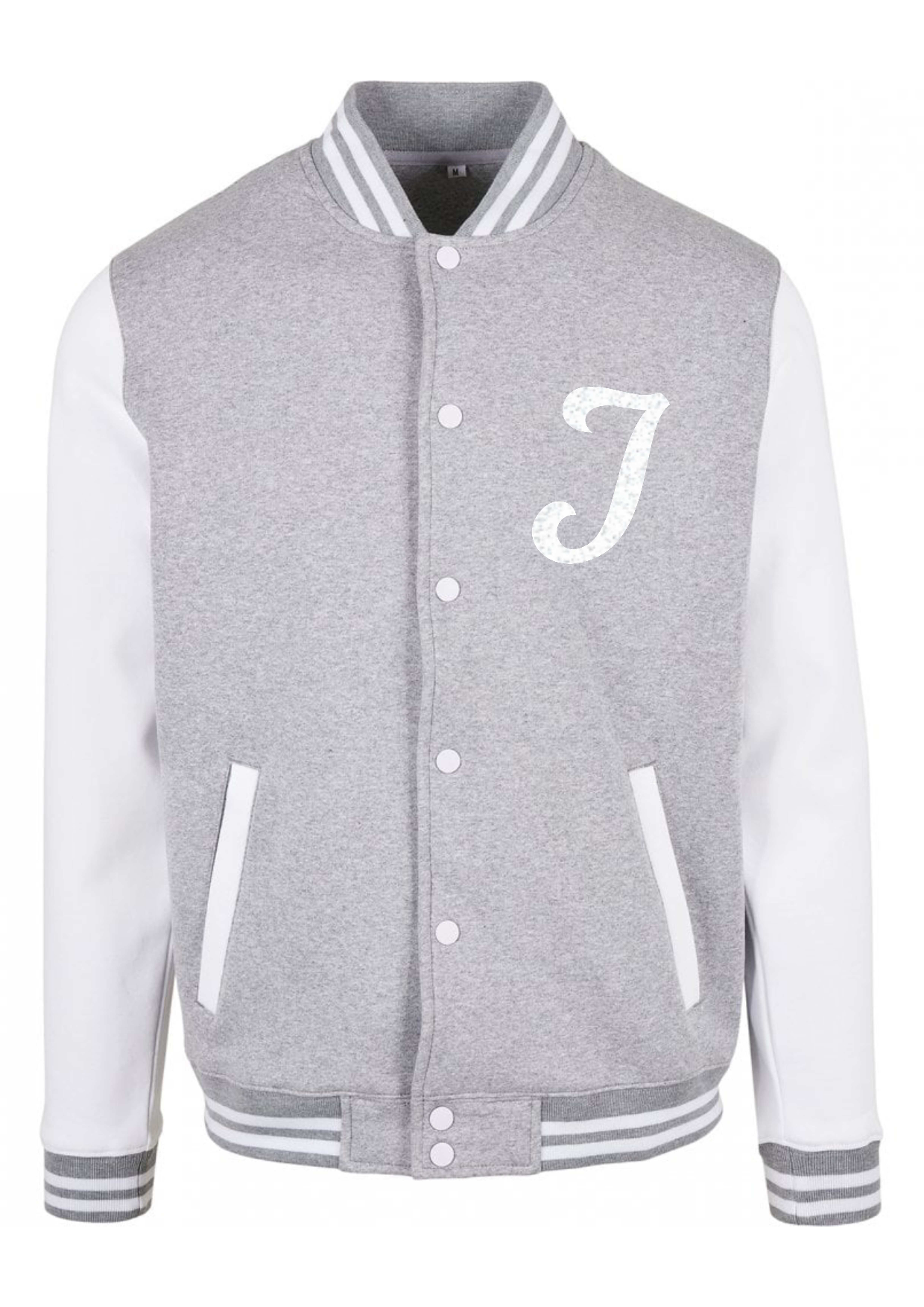 Personalised Kids Varsity College Jacket - Swash Design - #W