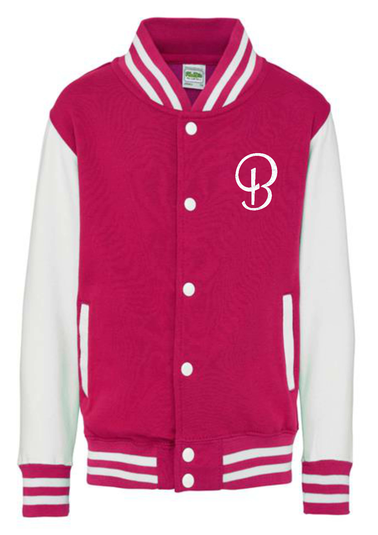 Personalised Kids Varsity College Jacket - Arabic Design - #W
