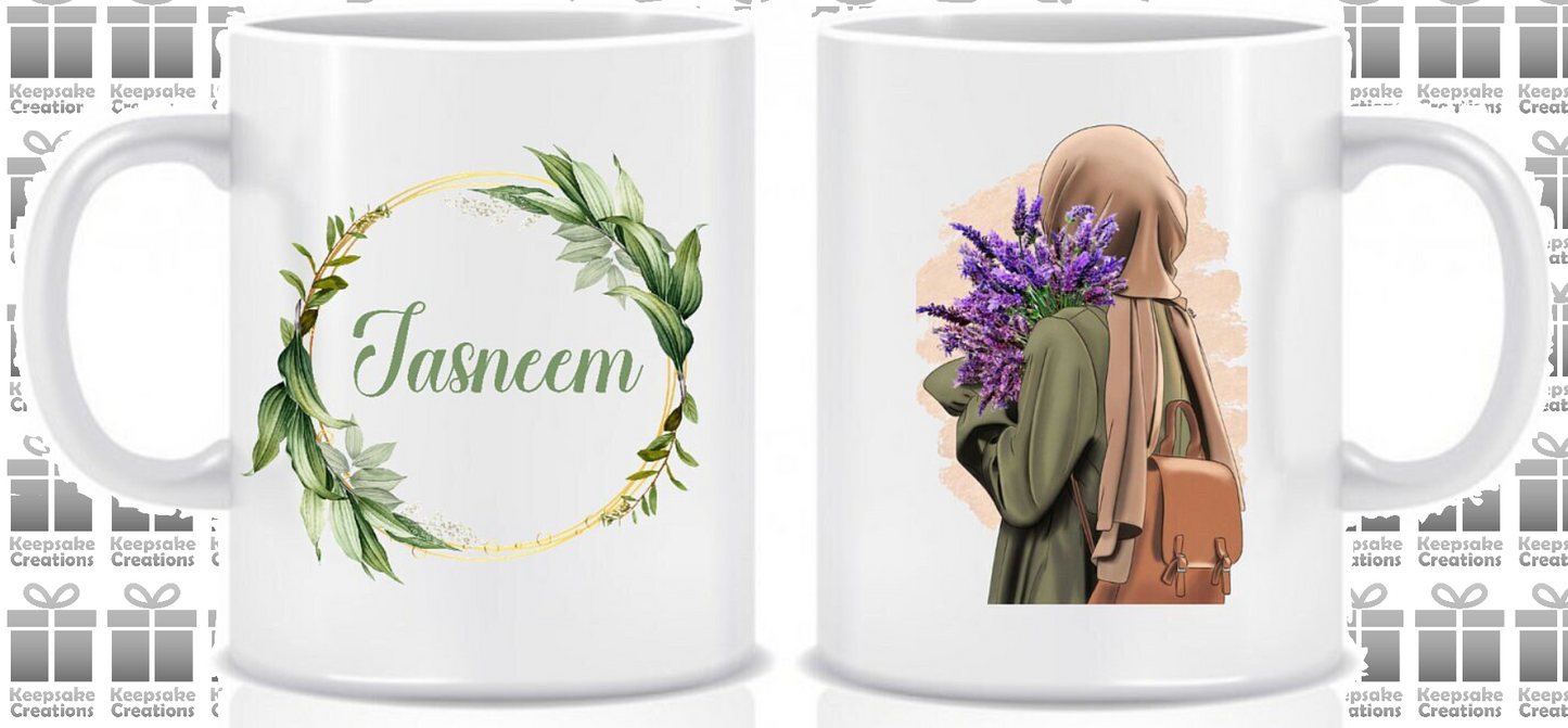 Personalised Animated Hijabi Mug