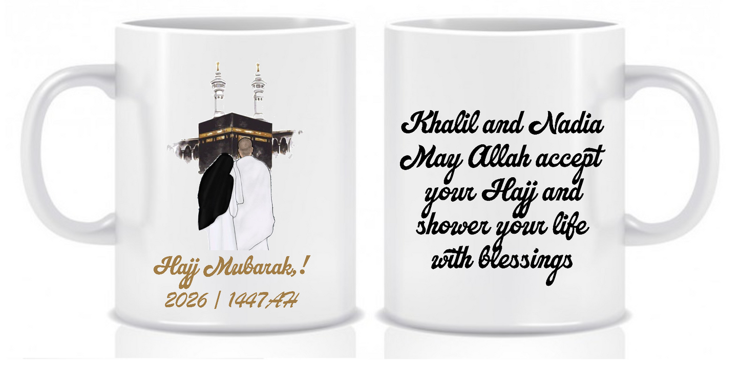 Hajj Mubarak Mug Islamic Gift