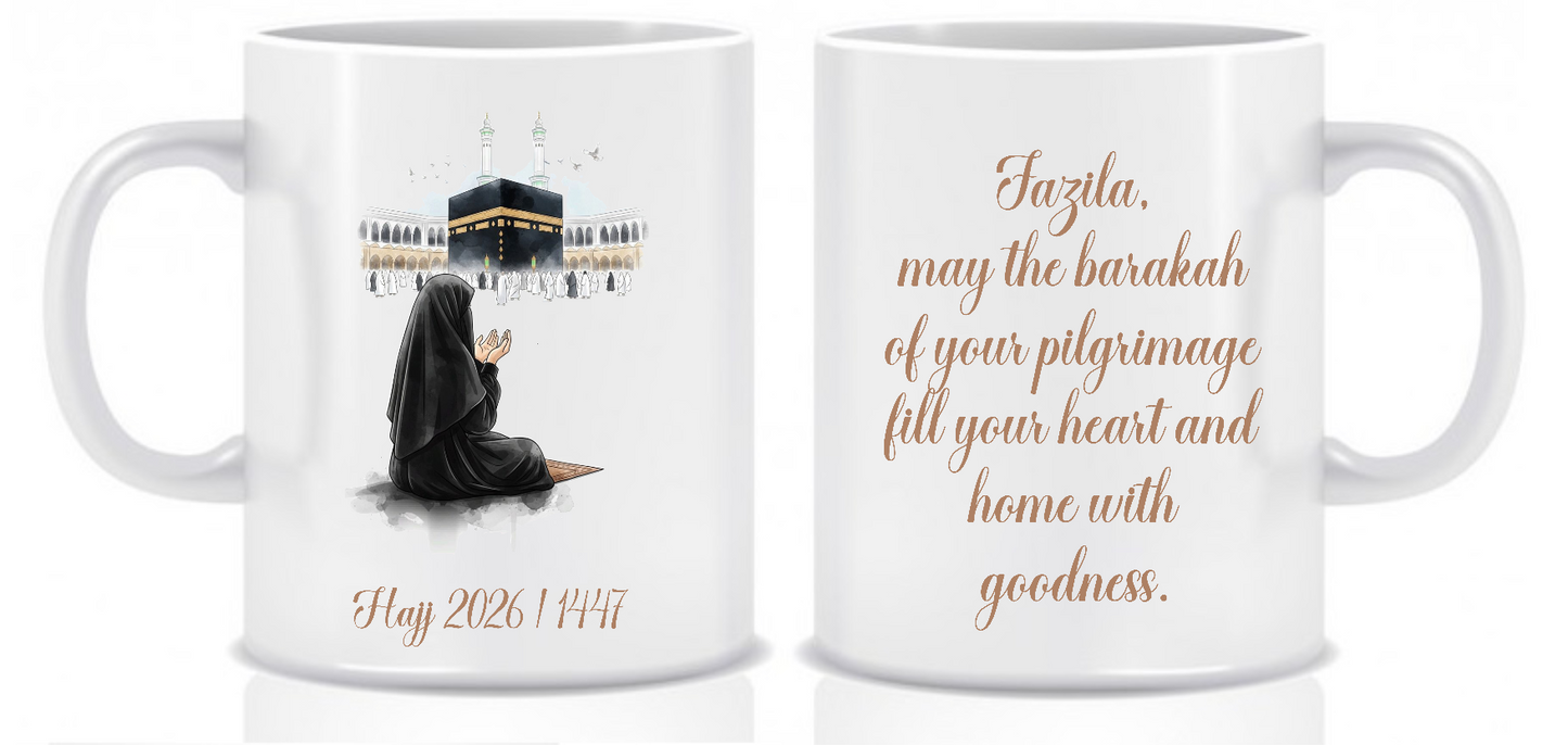 Hajj Mubarak Mug Islamic Gift