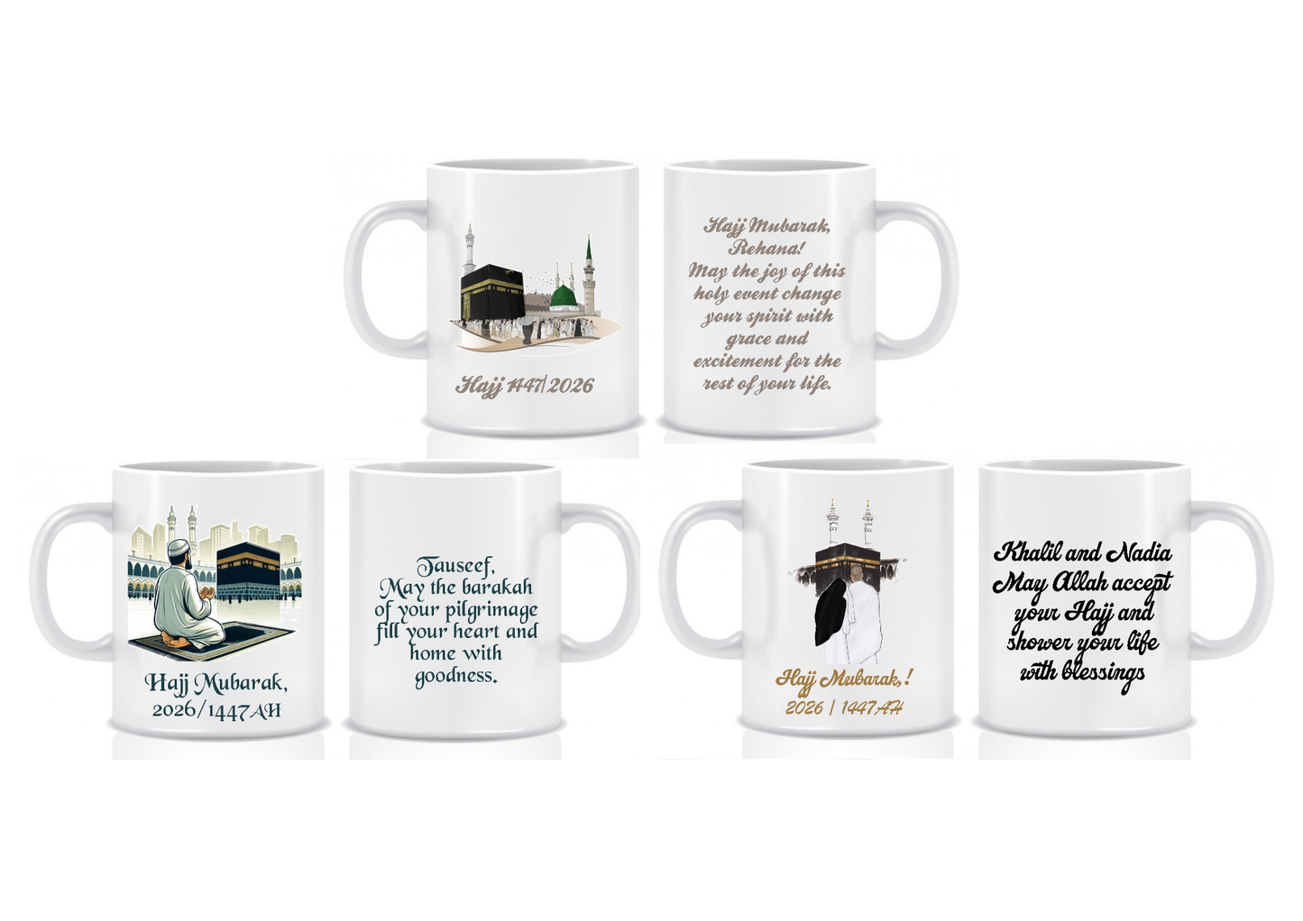 Hajj Mubarak Mug Islamic Gift