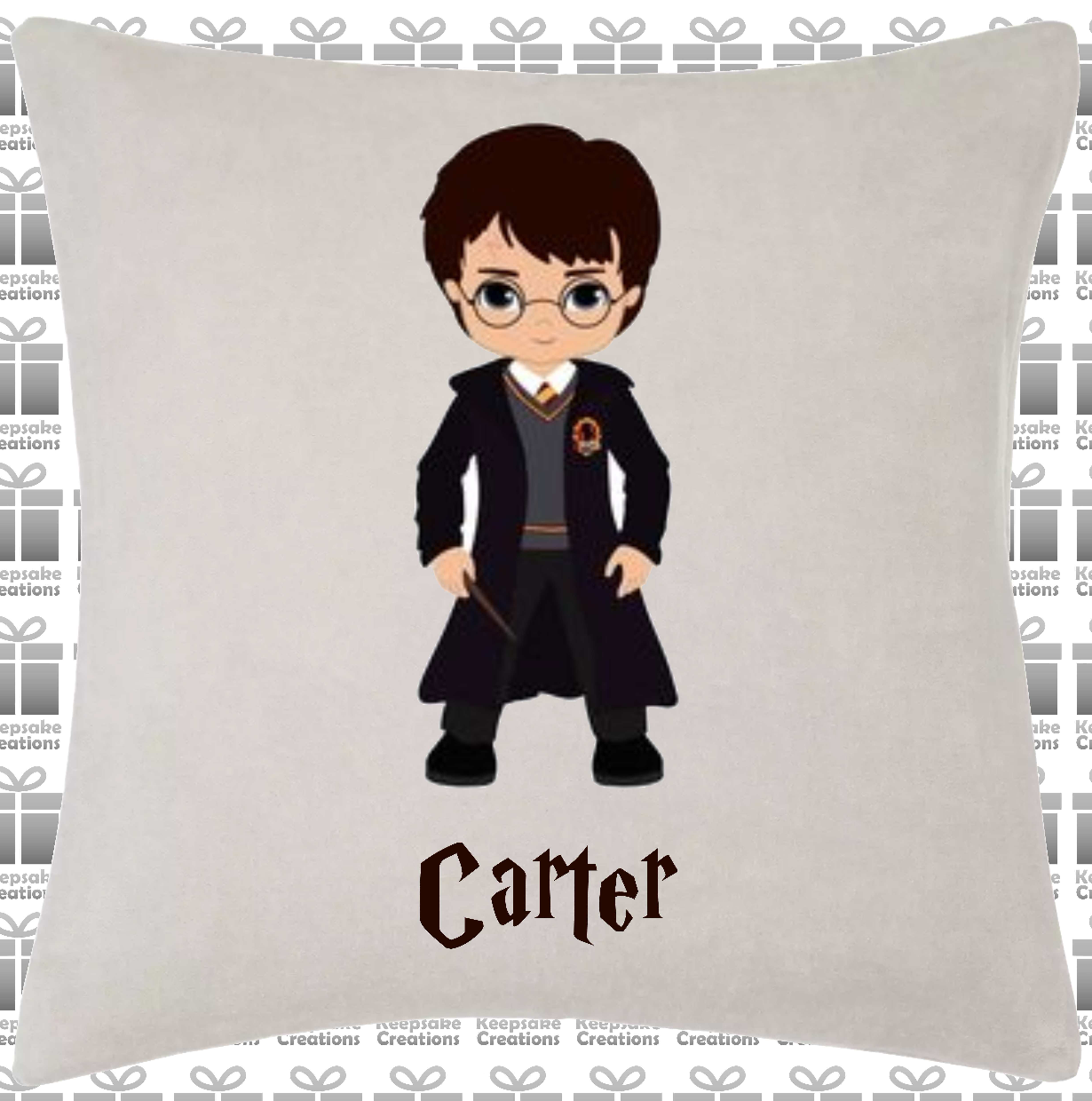 Personalised Harry Potter Cushion